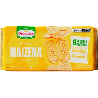 BISCOITO ORQUIDEA MAIZENA 320GR