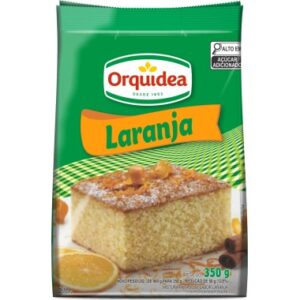 MISTURA BOLO ORQUIDEA LARANJA 350GR