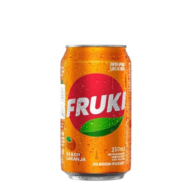 REFRIGERANTE FRUKI LARANJA LATA 350ML