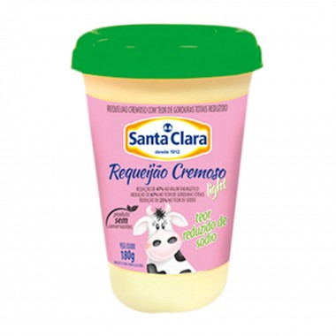 REQUEIJAO SANTA CLARA LIGH RED SODIO180G