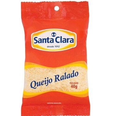 QUEIJO RALADO SANTA CLARA 40GR