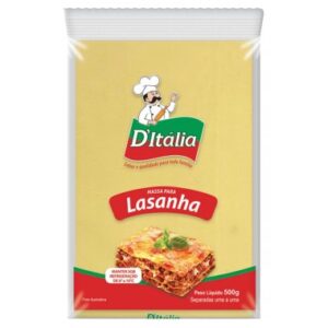 MASSA D ITALIA LASANHA 500GR