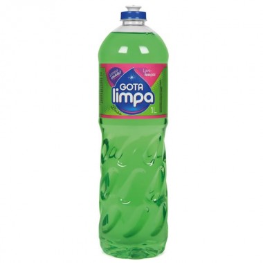 DETERGENTE LIQ GOTA LIMPA LIMAO 1LT