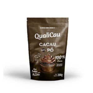 CACAU PO QUALICAU ALCALINO SG SL 200GR