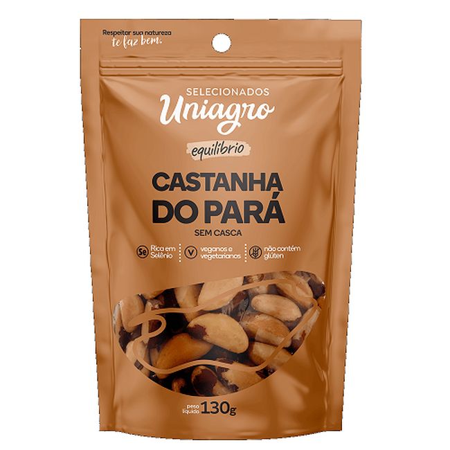 CASTANHA PARA UNIAGRO SHT 130GR