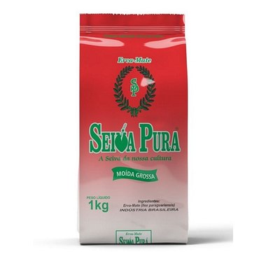 ERVA MATE SEIVA PURA MOIDA GROSSA 1KG