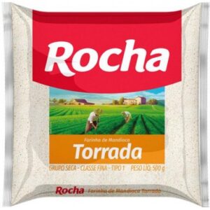 FARINHA MANDIOCA ROCHA TORRADA 500GR