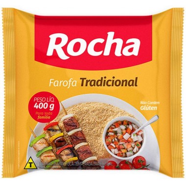FAROFA PRONTA ROCHA PREMIUM TRADIC 300G