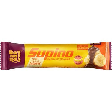 BARRA SUPINO FRUTA BANA/CHOC ZERO 20GR