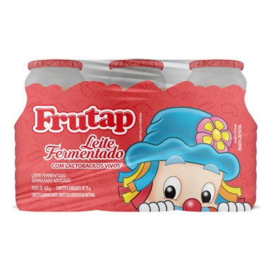 LEITE FERMENTADO FRUTAP BAUNILHA 450G