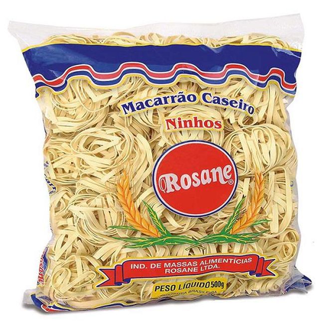 MASSA ROSANE CASEIRA C OVOS NINHO 500GR