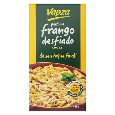 PEITO FRANGO VAPZA DESFIADO 400G