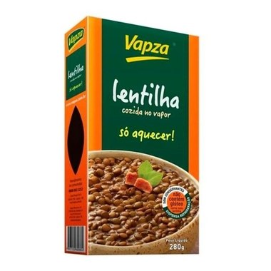 LENTILHA VAPZA COZIDA 250G