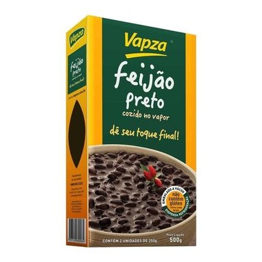 FEIJAO PRETO VAPZA NO VAPOR 250G