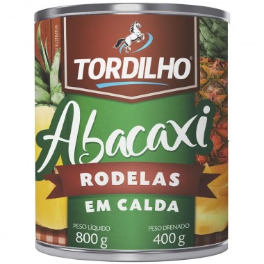 ABACAXI TORDILHO RODELAS 400G