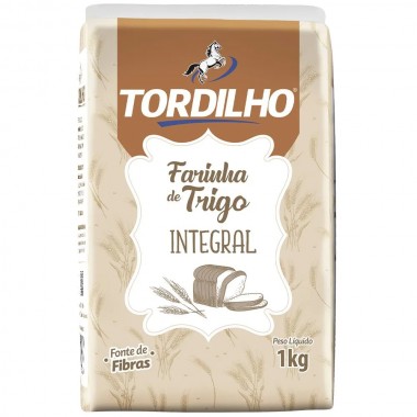 FARINHA TRIGO TORDILHO INTEGRAL 1KG