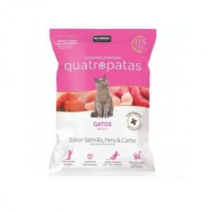 RACAO QUATRO PATAS GATOS 3KG