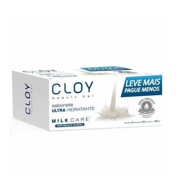 SABONETE CLOY MILK 80G LEVE+PAGUE C6UN