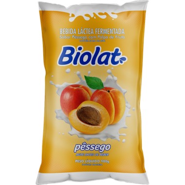 BEBIDA LACTEA BIO LAT PESSEGO SC 900GR