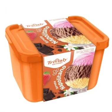 SORVETE TRIVIALY NAPOLITANO 2L