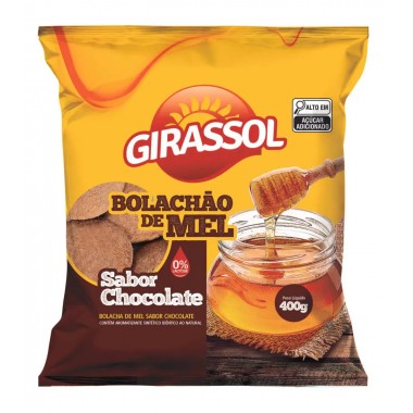 BISCOITO GIRASSOL BOLACHAO MEL CALDA400G