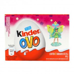 CHOCOLATE KINDER OVO MENINA 2UN 40GR