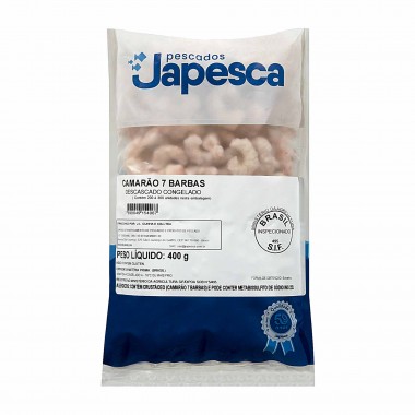 PXE CAMARAO JAPESCA 7 BARBAS P 400GR