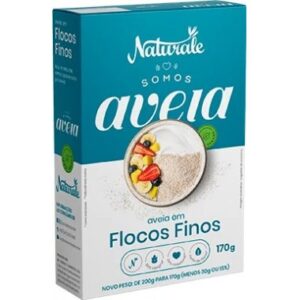 AVEIA NATURALE FLOCOS FINOS 170GR