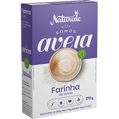 FARINHA AVEIA NATURALE 170G