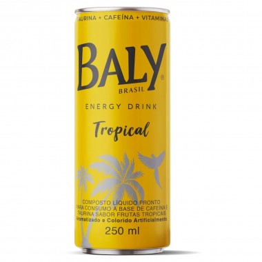 ENERGETICO BALY FRUTAS TROPICAIS 250ML