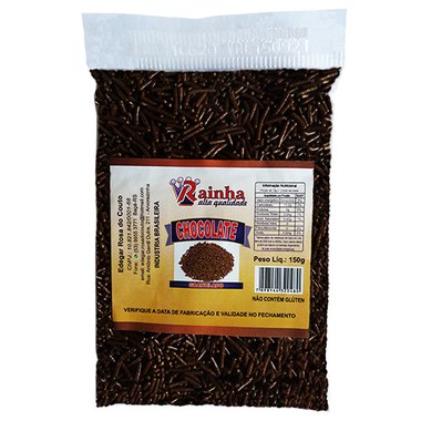 GRANULADO RAINHA CHOCOLATE 150G