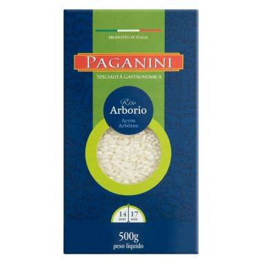 ARROZ PAGANINI ARBORIO 500GR
