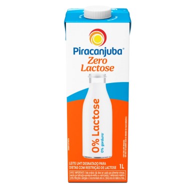 LEITE LV PIRACANJUBA DESNAT ZERO LAC 1L