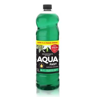 DESINFETANTE AQUAFAST HARMON NATURAL 1LT
