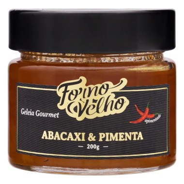 GELEIA FORNO VELHO ABACAXI PIMENTA 200GR