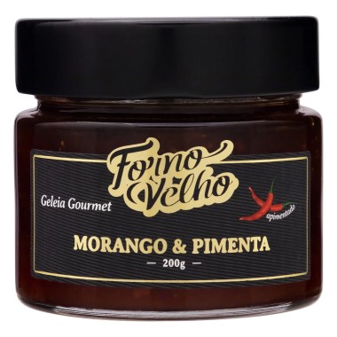 GELEIA FORNO VELHO MORANGO PIMENTA 200GR