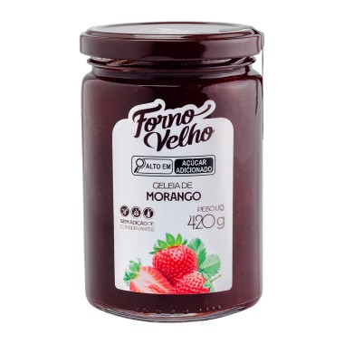 GELEIA FORNO VELHO MORANGO 420G