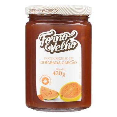 GELEIA FORNO VELHO GOIABADA CASCAO 420GR
