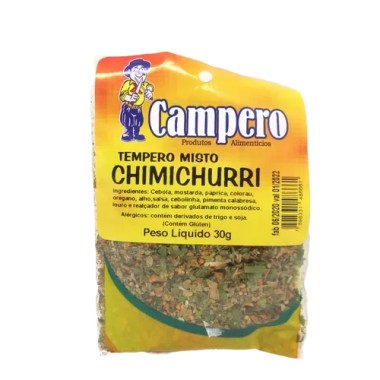 TEMPERO CAMPERO MISTO CHIMICHURRI 30GR