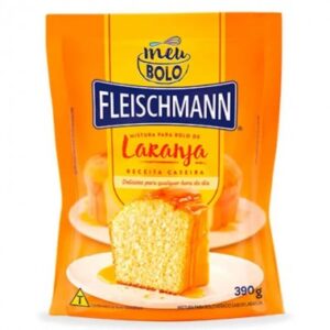 MISTURA BOLO FLEISCHMANN LARANJA 390GR