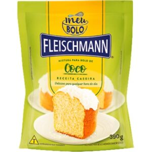 MISTURA BOLO FLEISCHMANN COCO 390GR