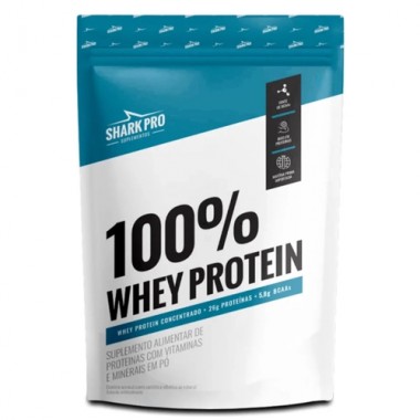 WHEY SHARK 100PC CHOC REFIL900GR