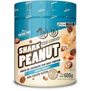 PASTA AMENDOIM SHARK PRO COOKIES 600GR