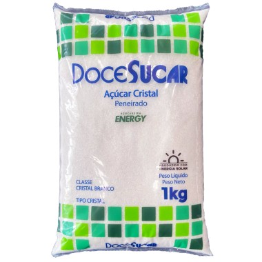 ACUCAR CRISTAL DOCESUCAR1KG