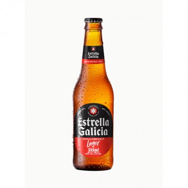 CERVEJA ESTRELLA GALICIA LN 355ML