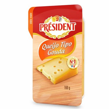 QUEIJO PRESIDENT GOUDA 160GR
