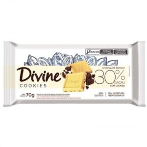 CHOCOLATE DIVINE CHOC BRANCO COOKIES70G