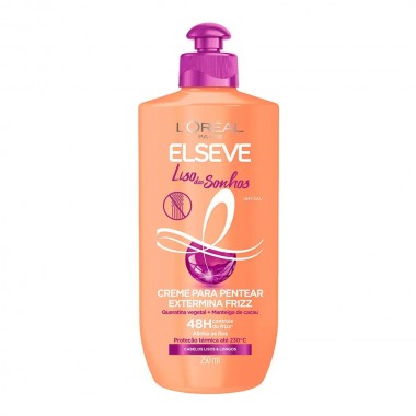 CREME PENTEAR ELSEVE LISO DOS SONHO250ML